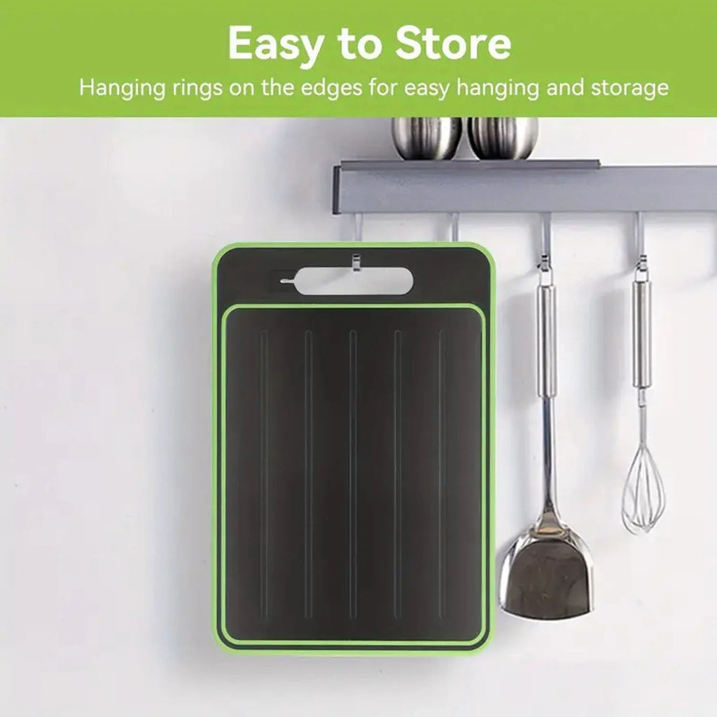 4-in-1 Cutting Board & Thaw Defrosting Tray | Smart Kitchen Gadget That Makes Meal Prep Faster, Easier & More Enjoyable