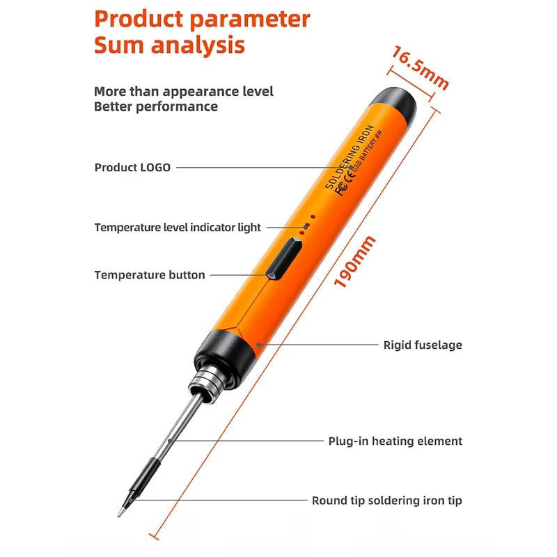 Digital Electric Soldering Iron Set | Built to Last — The Right Tool for the Job, Every Single Time