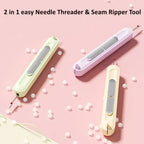Needle Threader & Seam Ripper Tool | Premium Quality, Thoughtful Design — Built for Real Everyday Life