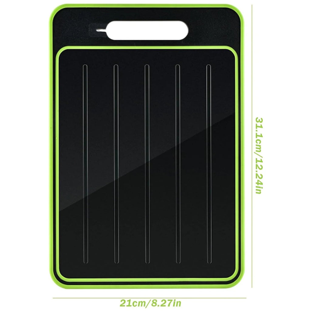 4-in-1 Cutting Board & Thaw Defrosting Tray | Smart Kitchen Gadget That Makes Meal Prep Faster, Easier & More Enjoyable