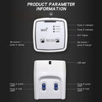 Wifi Smart Automatic Waterer For Plants — Up To 20 Pots | Hardy, Weather-Resistant & Beautifully Designed for Your Outdoor Space