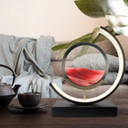 Moving Sand Art Picture | Dynamic Liquid Motion Desk Decoration — Unique Gift Idea