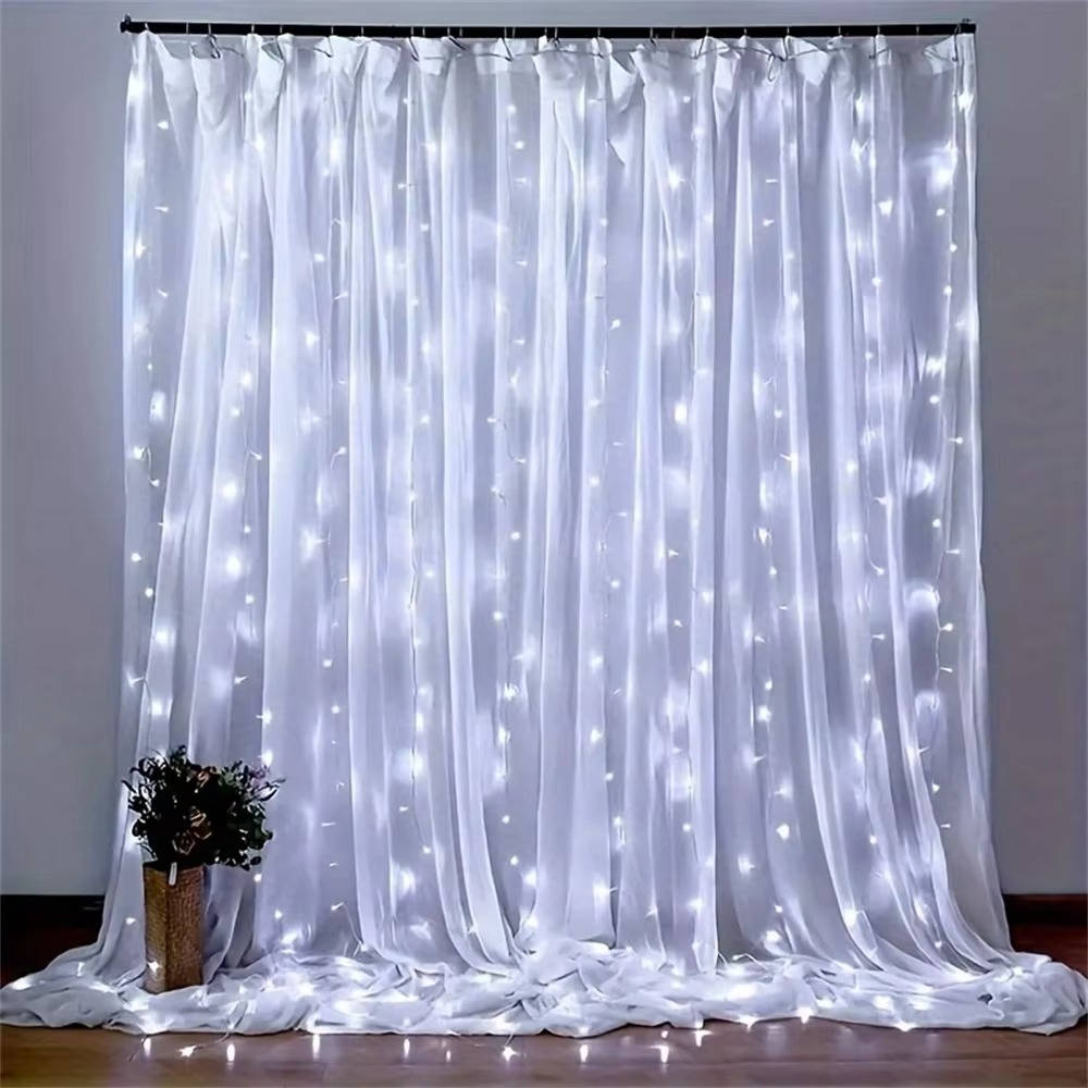 Curtain LED Lights | Effortlessly Functional Home Essential for Clean, Organised Living
