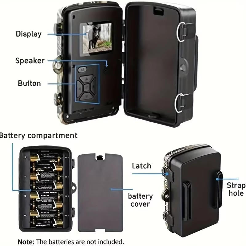 Night Vision Outdoor Wildlife Animal Camera | High-Performance Tech Built for Modern, Busy, On-the-Go Lifestyles