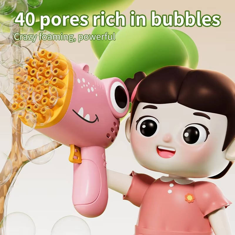 Bubble Gun Toy | Award-Winning Toy Design for Kids Who Love to Learn, Build & Play