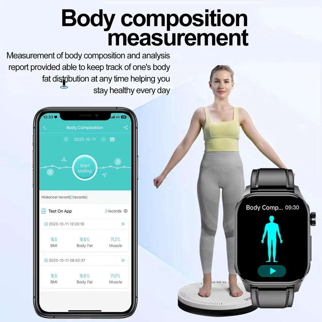 Smartwatch For Seniors Blood Pressure Sugar Health Management | Targeted Therapy for Faster Recovery, Less Pain & Better Quality of Life