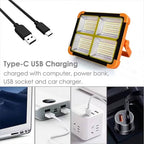 Solar Portable Camping Lantern | Foldable Waterproof LED Camp Light for Outdoor Use