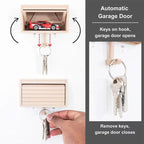 Fun Car Garage Key Holder for Wall | Effortlessly Functional Home Essential for Clean, Organised Living