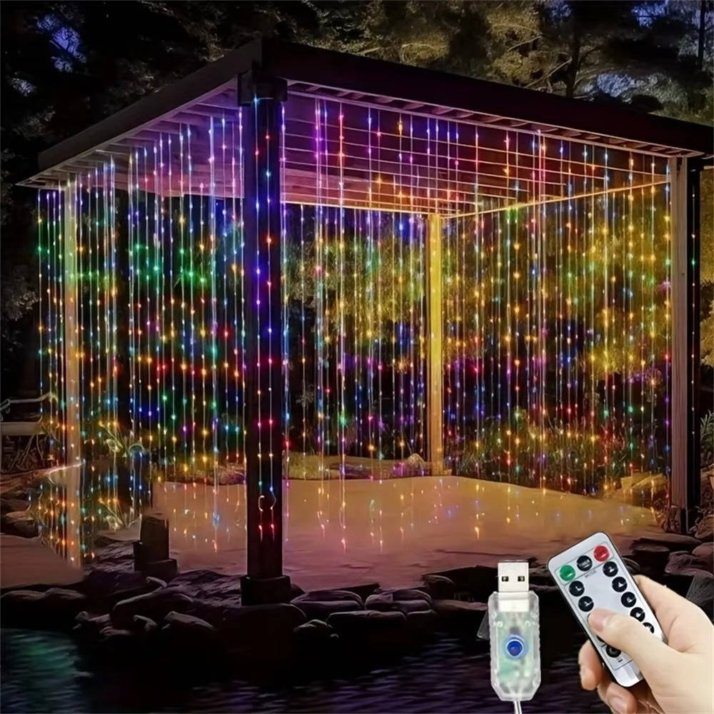 Curtain LED Lights | Effortlessly Functional Home Essential for Clean, Organised Living
