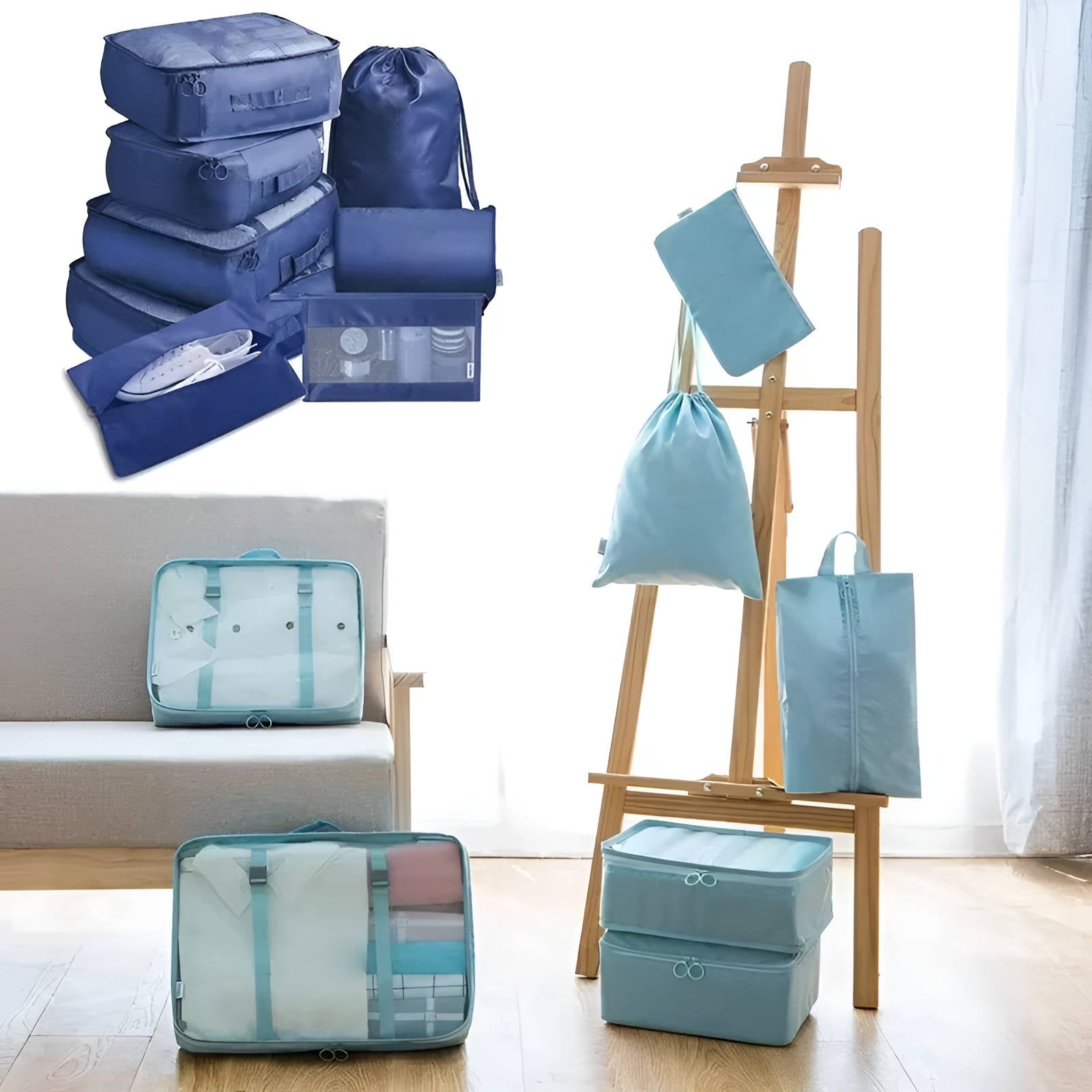 7 Set Packing Cubes For Travel | Upgrade Your Home with This Thoughtfully Designed Everyday Essential