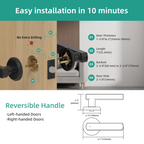 Keyless Entry Door Lock With Handle | Quality Home Accessory Built to Look Great & Last for Years
