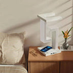 Floating Lamp with Wireless Charger | Levitating LED Desk Lamp & Qi Phone Charger