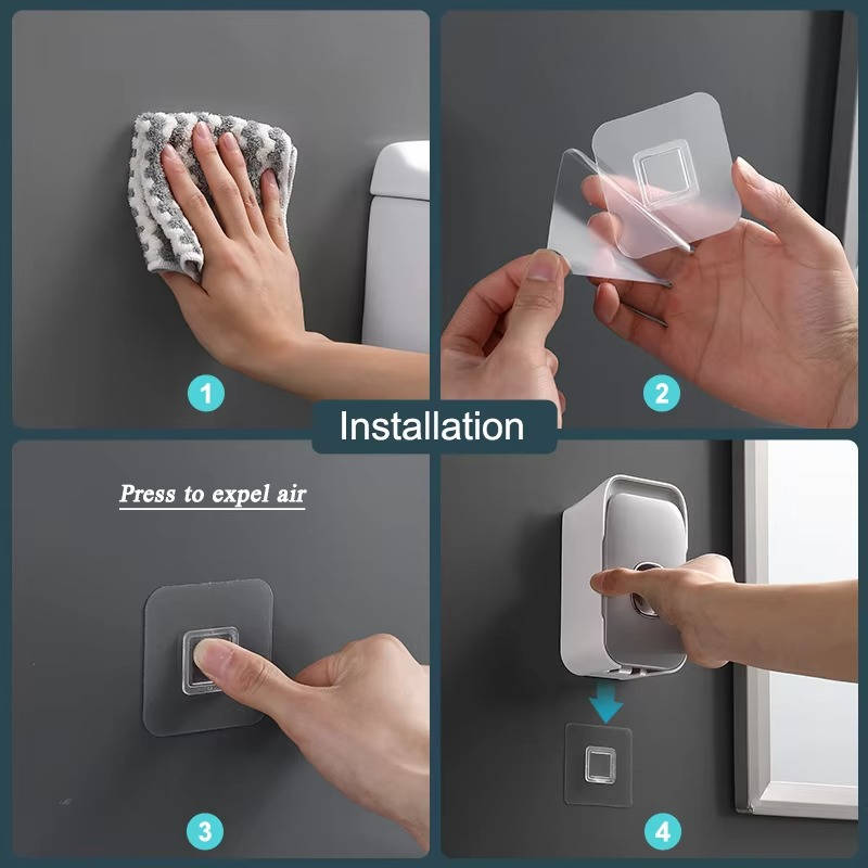 Automatic Toothpaste Dispenser Wall Mounted | Effortlessly Functional Home Essential for Clean, Organised Living