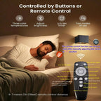 Indoor Wall Light with Motion Sensor & Remote Control | Wireless LED Wall Lamp — No Wiring Needed