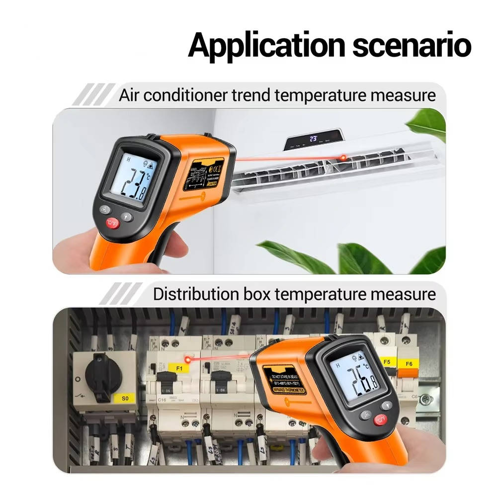 Infrared Laser Thermometer All In One | Intelligent Design Meets Reliable, Long-Lasting Everyday Performance