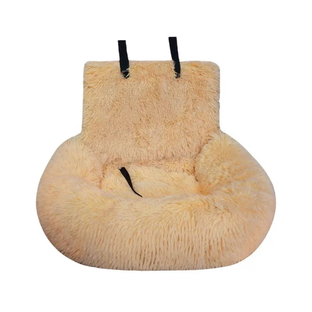 Car Dog Bed with Seat Protector | Waterproof Travel Dog Bed for Back Seat