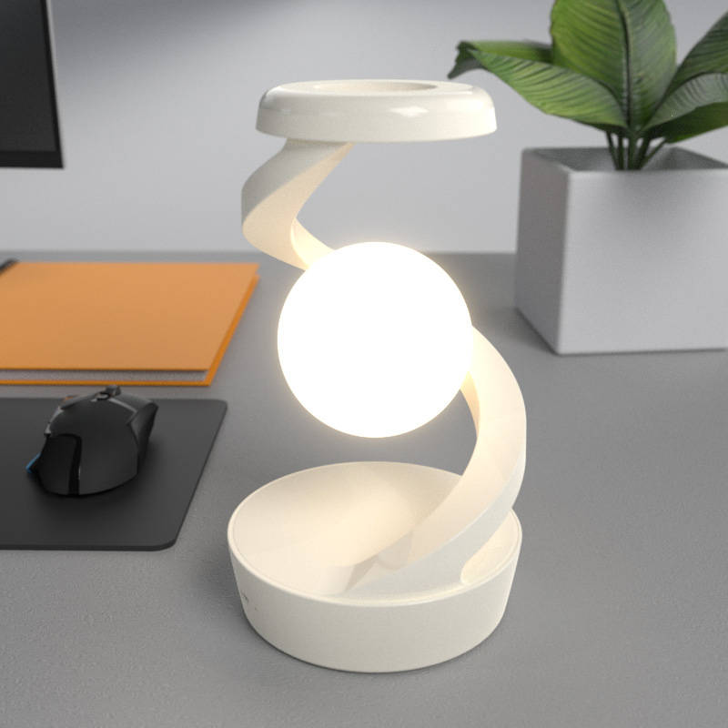 Levitating Moon Lamp Gesture Control & Wireless Charging | Quality Home Accessory Built to Look Great & Last for Years