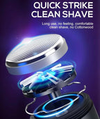Mini Portable Electric Shaver | Intelligent Design Meets Reliable, Long-Lasting Everyday Performance