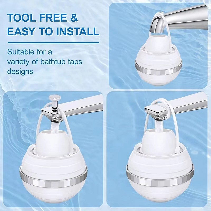Bath Filter For Tub | Effortlessly Functional Home Essential for Clean, Organised Living