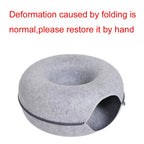 Donut Bed For Cats | Durable Pet Accessory Built for Active, Playful, Energetic Pets