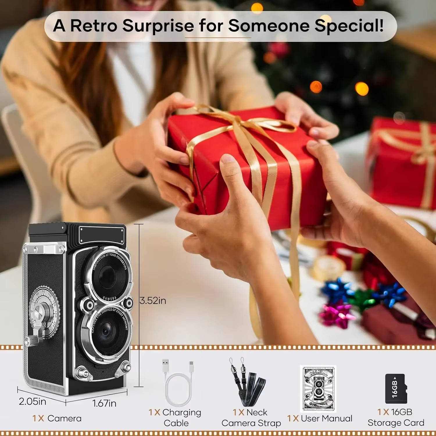 Vintage Digital Camera | Cleverly Designed for Everyday Use — You'll Wonder How You Managed Without It