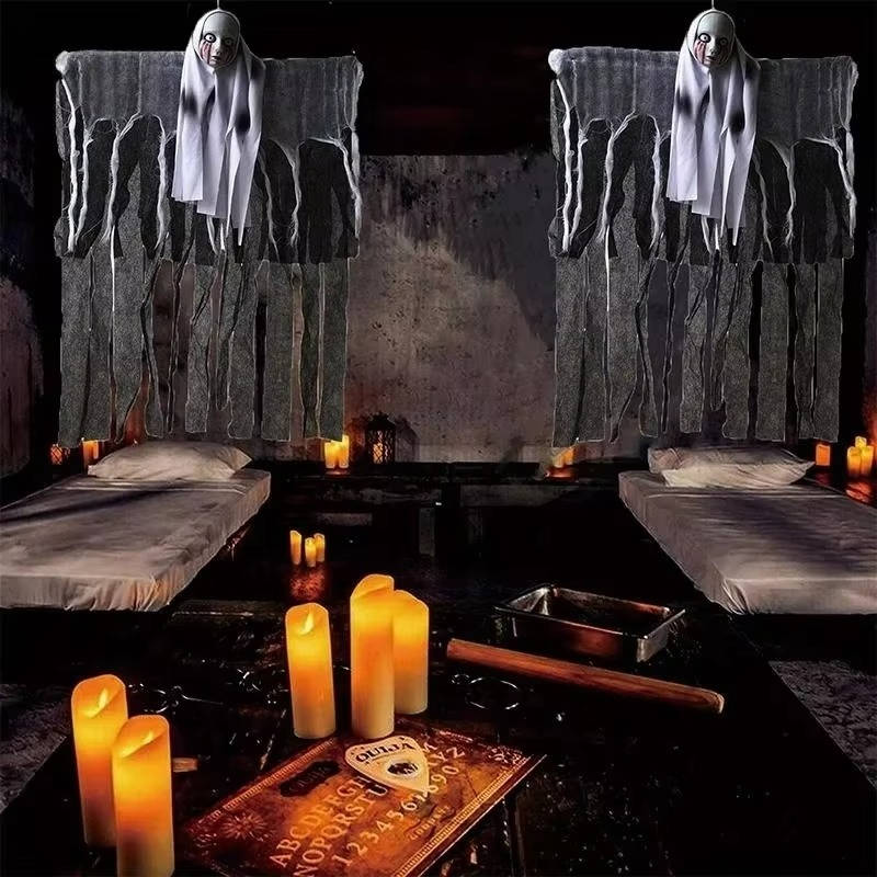 Halloween Hanging Ghost Decorations Skull | Some Decorations Are Just Décor — This One Becomes Part of Your Tradition