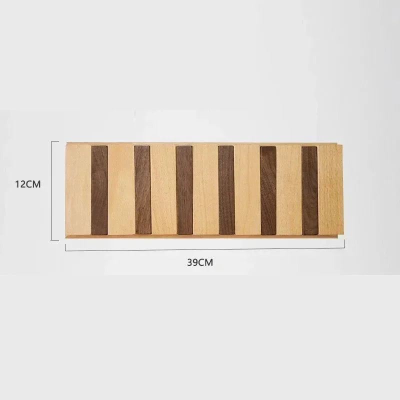 Wooden Wall-Mounted Coat Rack and Coat Hook | Soft, Breathable & Built for Style — Your New Wardrobe Essential