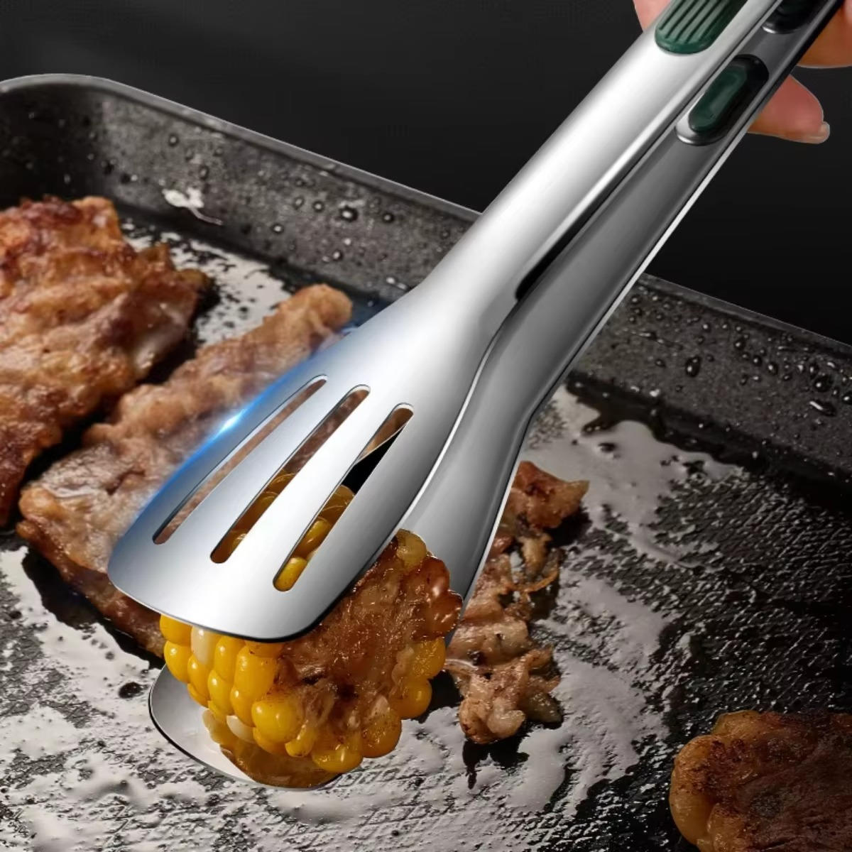 Professional Kitchen Tongs | Smart Kitchen Gadget That Makes Meal Prep Faster, Easier & More Enjoyable