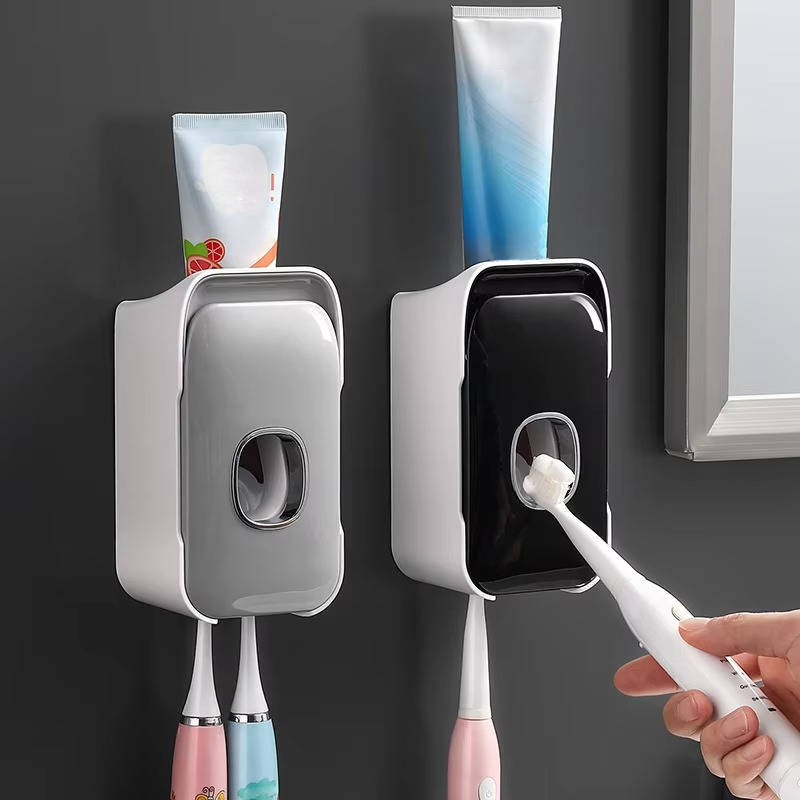 Automatic Toothpaste Dispenser Wall Mounted | Effortlessly Functional Home Essential for Clean, Organised Living