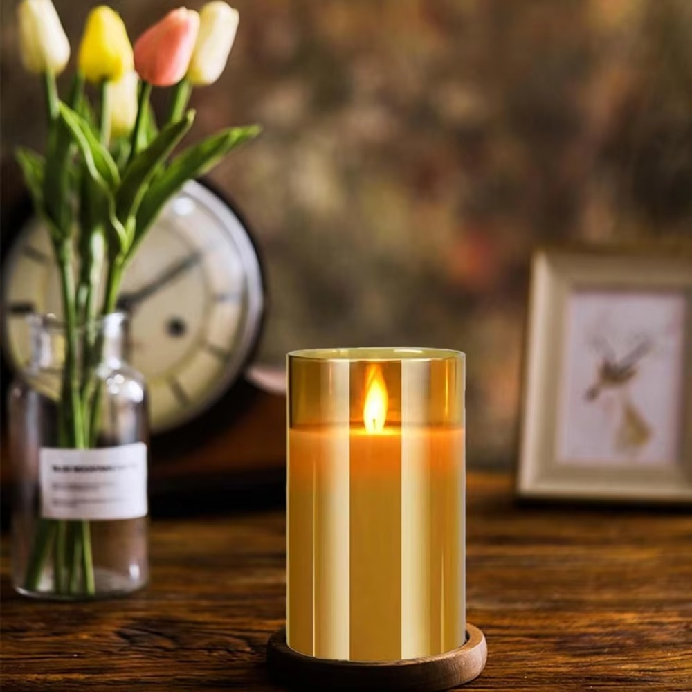 Realistic Flameless Candles With Remote | Stylish Home Essential That Transforms & Elevates Your Living Space