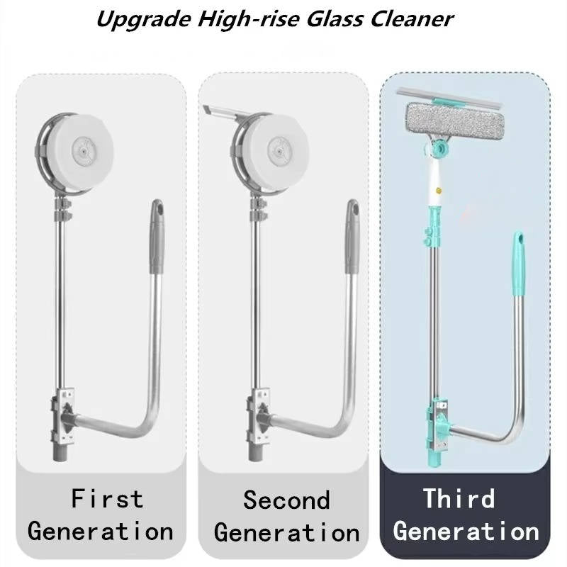 Long Handle Window Cleaner Brush | Practical, Beautiful & Built to Last — The Smart Choice for Any Home