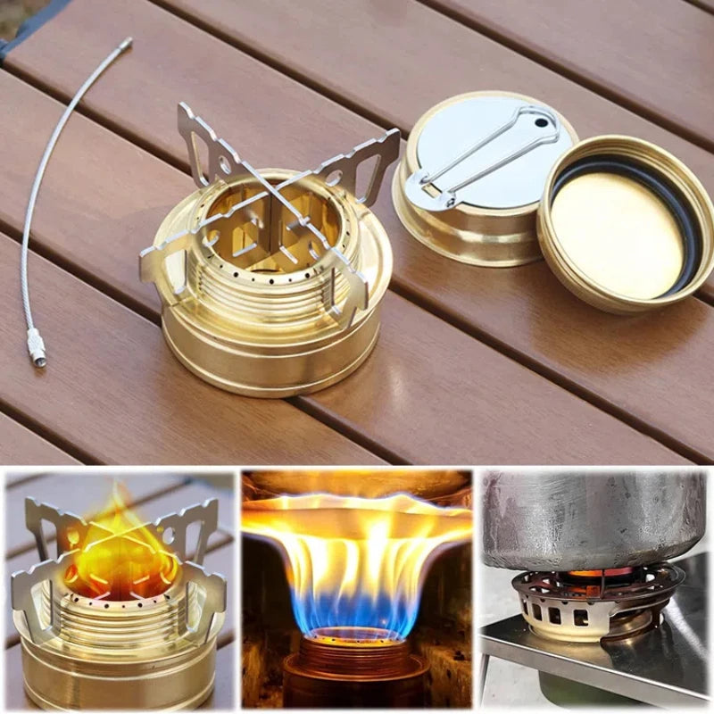 Mini Portable Alloy Camping Stove | Engineered for the Great Outdoors — Lightweight, Tough & Dependable