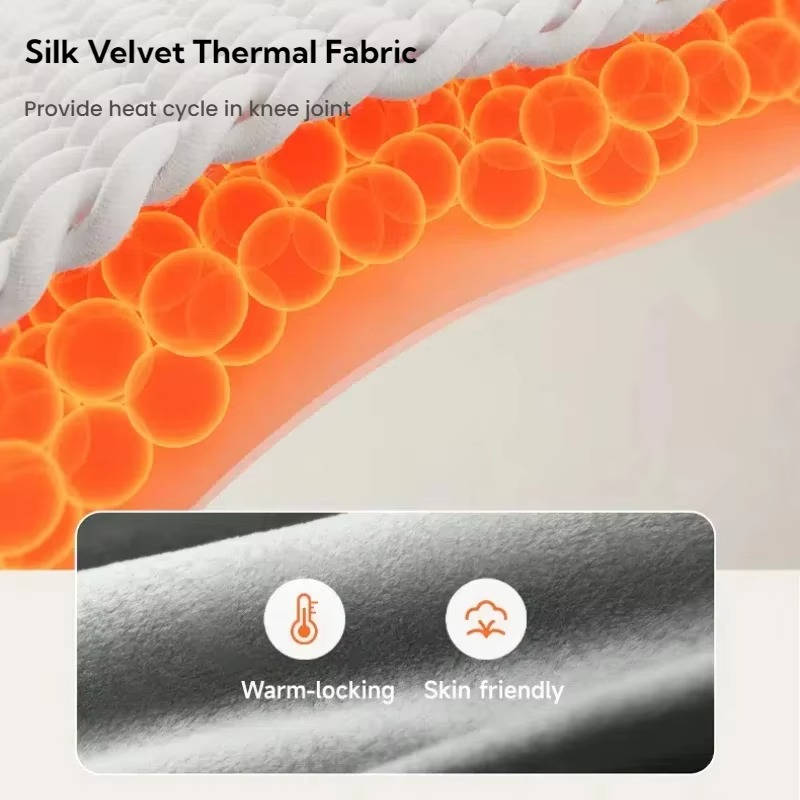 Cordless Knee Massager With Heat Vibration For Pain Relief | Doctor-Recommended Support for Pain Relief, Recovery & Mobility