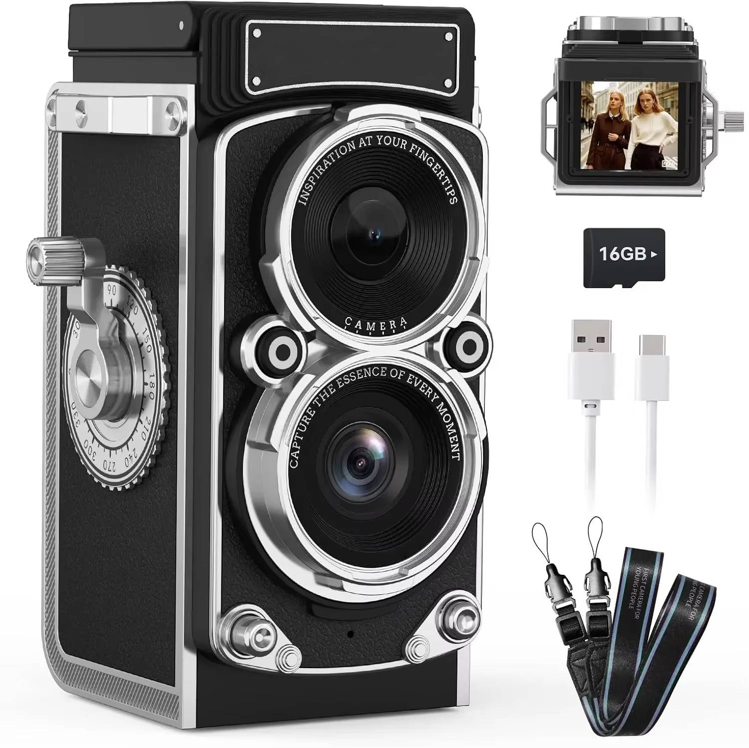 Vintage Digital Camera | Cleverly Designed for Everyday Use — You'll Wonder How You Managed Without It