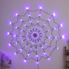 Halloween Spider Web Lights Outdoor | Bring the Magic of the Season into Your Home with This Beautiful Piece