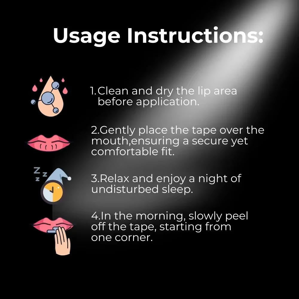 Anti Snoring Patch Nose Breathing Correction | Ergonomic Design for Targeted Relief, Improved Comfort & Mobility