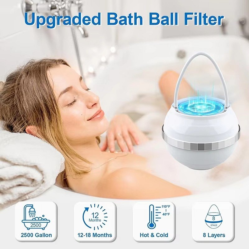 Bath Filter For Tub | Effortlessly Functional Home Essential for Clean, Organised Living