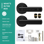 Keyless Entry Door Lock With Handle | Quality Home Accessory Built to Look Great & Last for Years