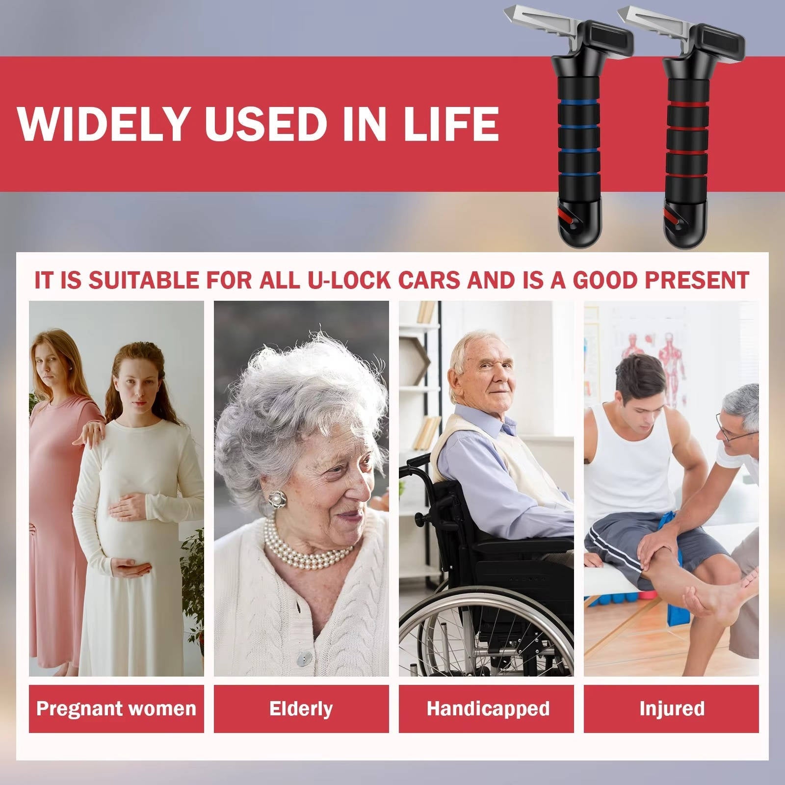 Car Assist Handle for Elderly — 2 Pack | Stylish Home Essential That Transforms & Elevates Your Living Space