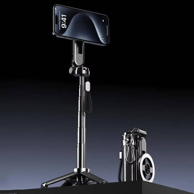 4 in 1 Multifunctional Magnetic Selfie Stick | Effortlessly Functional Home Essential for Clean, Organised Living