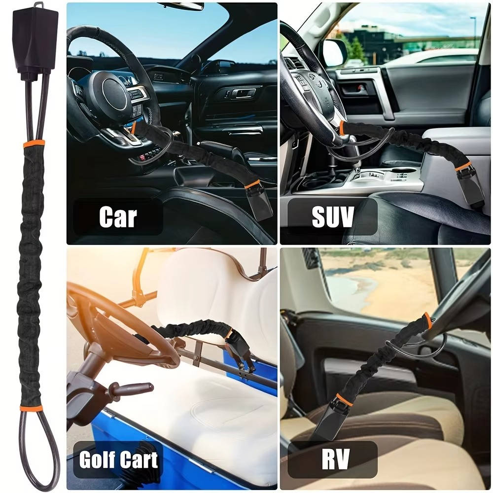 Steering Wheel Lock | Compact, Stylish & Incredibly Useful — An Everyday Home Must-Have