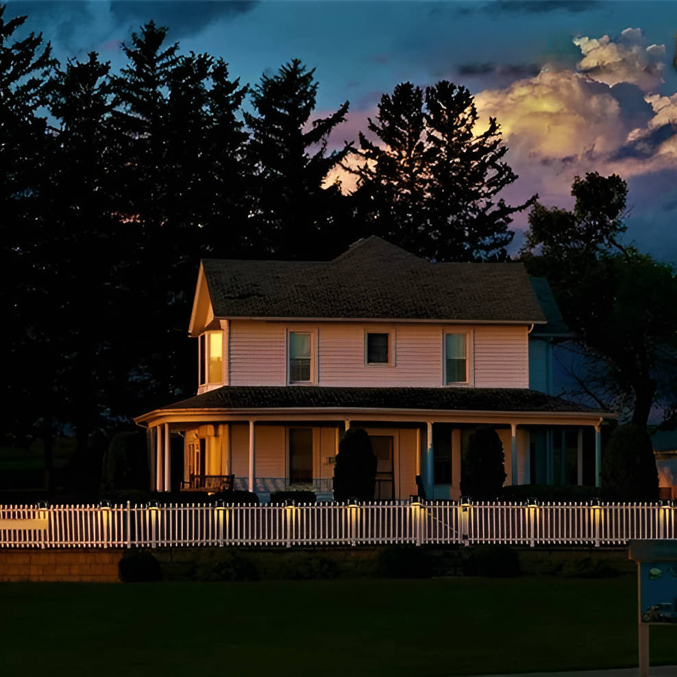 Fence Light Stair Lights Outdoor — Motion Sensor | Smart, Proven Protection for Your Home, Business & Peace of Mind