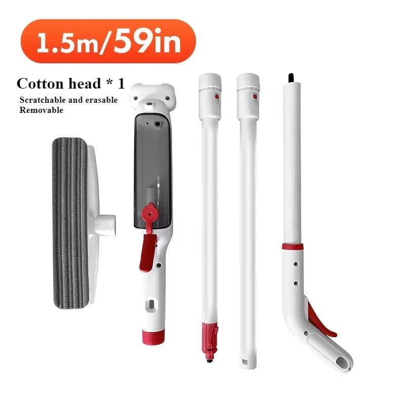 Long Handle Telescopic Window Cleaner | Effortlessly Functional Home Essential for Clean, Organised Living