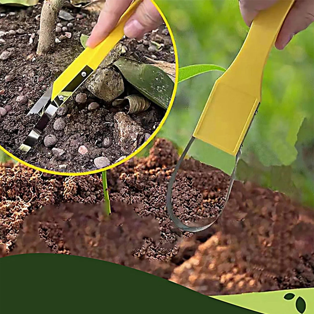 Portable Weeder Tool with Iron Loop Handle | Built for British Weather — Durable, Attractive Outdoor Design