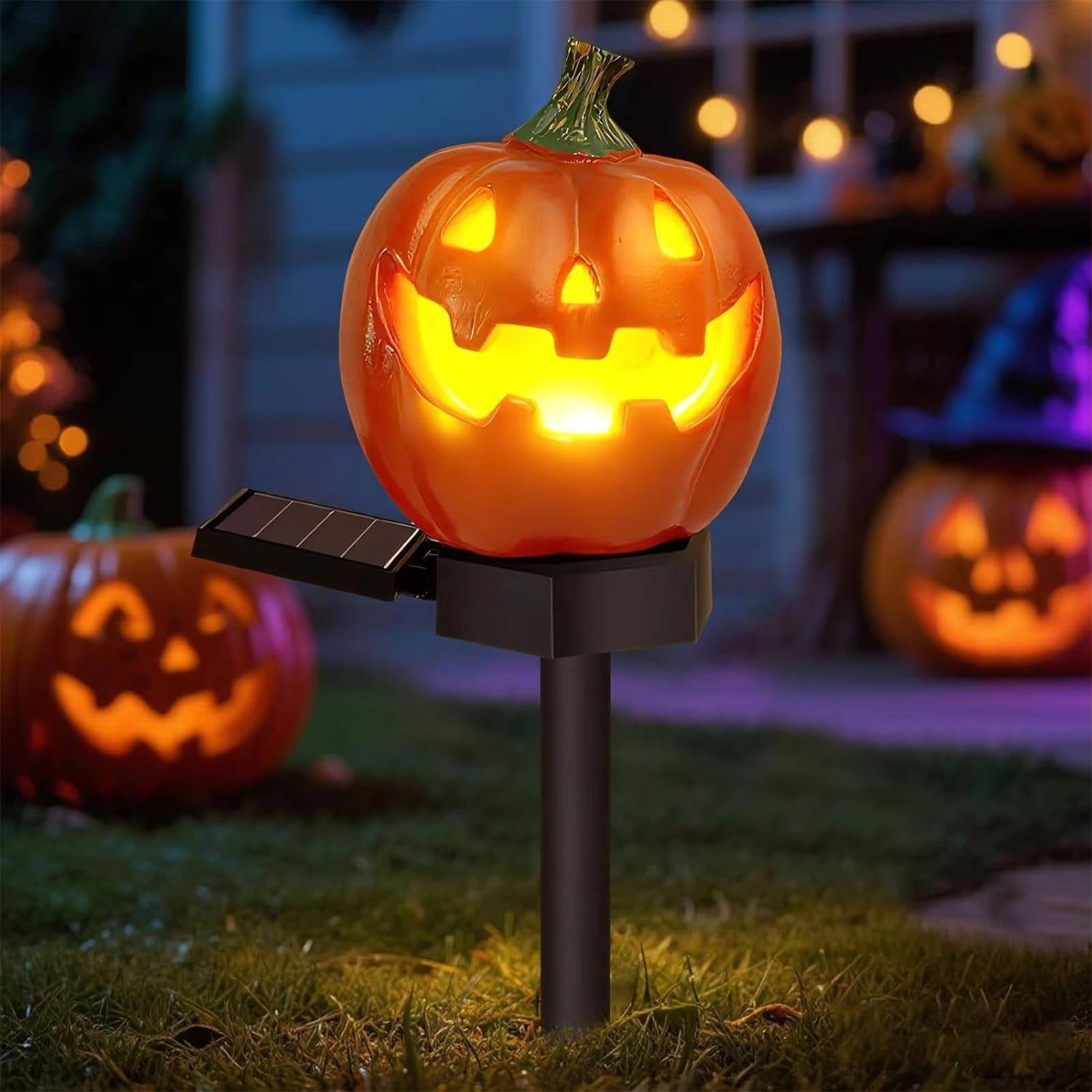 Light Up Pumpkin Decor Halloween Pathway Lights | Beautiful, Festive & Built to Last Season After Wonderful Season