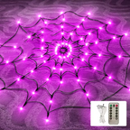 Halloween Spider Web Lights Outdoor | Bring the Magic of the Season into Your Home with This Beautiful Piece