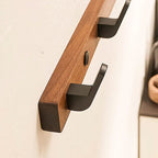 Minimalist Wall-Mounted Coat Hook with Wood & Metal Coat Holder | Timeless Style Meets Contemporary Design — Love It From the First Wear