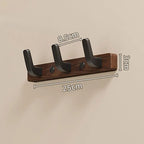 Minimalist Wall-Mounted Coat Hook with Wood & Metal Coat Holder | Timeless Style Meets Contemporary Design — Love It From the First Wear