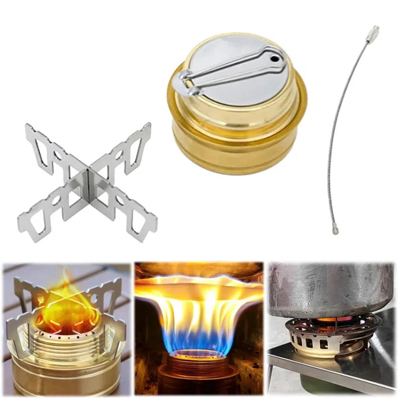 Mini Portable Alloy Camping Stove | Engineered for the Great Outdoors — Lightweight, Tough & Dependable