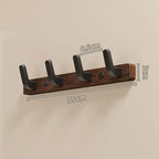 Minimalist Wall-Mounted Coat Hook with Wood & Metal Coat Holder | Timeless Style Meets Contemporary Design — Love It From the First Wear